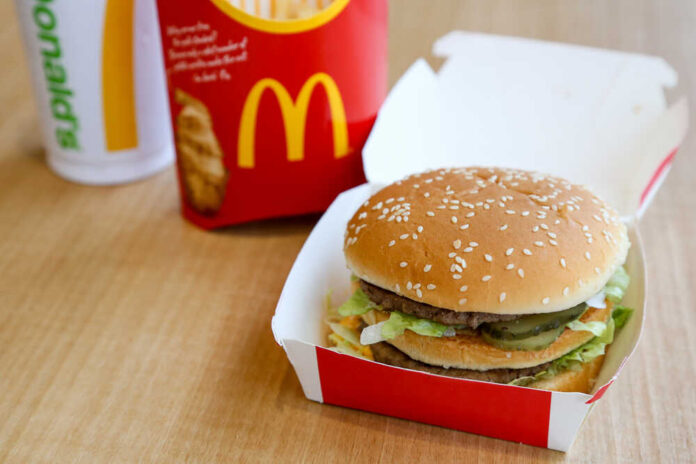 Thailand-nov2017:big,Mac,Is,A,Hamburger,Sold,By,Mcdonald's.it's,Consists,Of