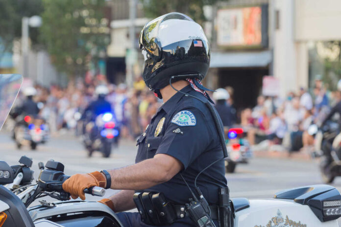 Los,Angeles,,Ca,-,Usa,-,August,16,,2015:,Police
