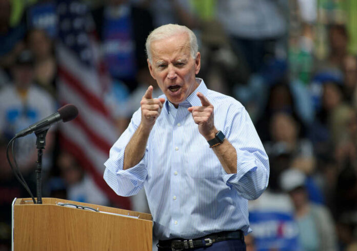 Philadelphia,-,May,18,,2019:,Former,Vice-president,Joe,Biden,Formally