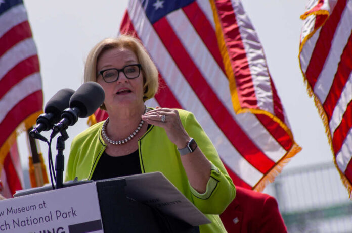 Saint,Louis,,Mojuly,3,,2018;,Missouri,Senator,Clair,Mccaskill,Makes