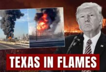 Massive Fire Breaks Out After Texas Oil Refinery Hit