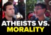 Can Morality Exist Without God? l Charlie Kirk Debates Atheists