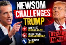 Trump Humiliated? Gavin Newsom Questions His Mental Fitness Live on Camera