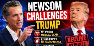 Trump Humiliated? Gavin Newsom Questions His Mental Fitness Live on Camera