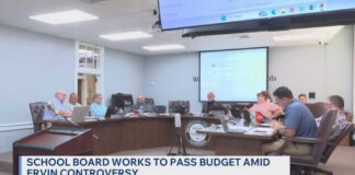 BOE votes on budget proposal amid Keith Ervin charges