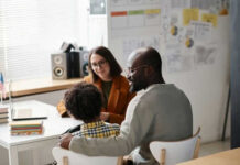 Podcast EXPLODES ‘Size Matters’ Myth Three people sitting at a desk talking together