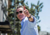 FREE Diapers for All While California BLEEDS Cash Man giving a thumbs up while wearing sunglasses