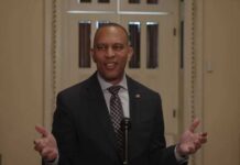 Jeffries’ Shock Defection Riles The Left House Democratic Leader Hakeem Jeffries Holds Press Conference