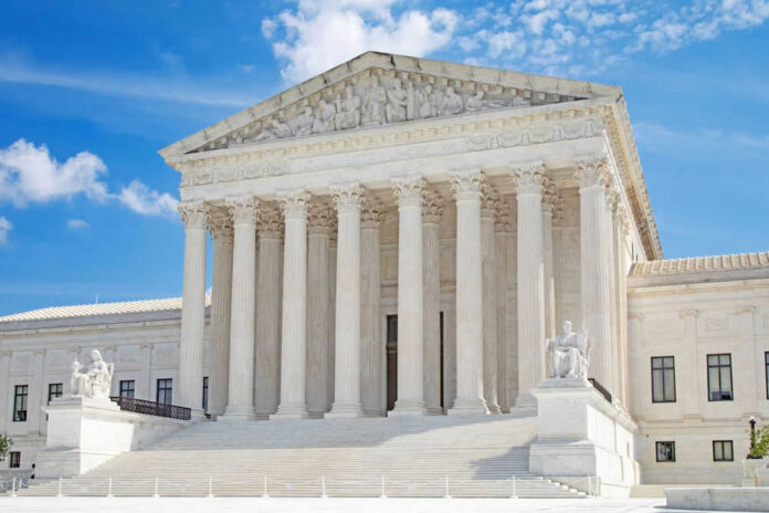 supremecourtid2312619675jpg Supreme Court building with grand marble columns