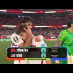 FIFA World Cup 2026: USA vs Türkiye | Match Highlights (3-2) | Trusty, Güler, Yilmaz, K Ayhan Goals