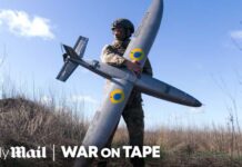 The drone turning the tide of the Ukraine war | War On Tape | Daily Mail