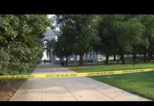 Foaming Fountain Chaos Triggers FED Felonies Officials investigating after WWII Memorial vandalized