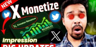 X creator ad revenue sharing | x monetization | x impressions | how to get impressions on x
