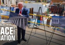 Ballroom Battle FREEZES West Wing Plans Court blocked Trump's ballroom project but White House wing is already gutted. Now What?