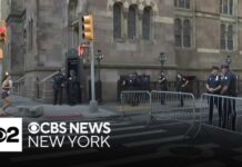 Precautions taken at NYC's Central Synagogue after frightening disruption, arrest