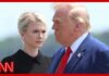Natalie Harp once rode in the trunk of an SUV to join Trump at court