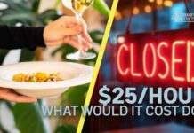 Shock $25 Wage Plan Spurs Job Fears $25 minimum wage: Could DC restaurants survive, adapt? Without it, can your server? | 4 More Context