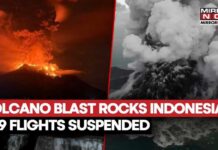 Ash Cloud Chaos Freezes Jakarta Indonesia's Anak Krakatau Erupts, 209 Flights Suspended As Ash Cloud Soars 50,000 Feet | Watch