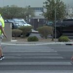Dashcam Stunner: Guard Halts Speeding Car Crossing guard credited with saving mother, children from speeding car