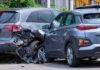 Deadly T-Bone Slams LA Bus Two SUVs in a side-impact collision on a city street