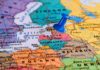 Lithuania Opens Door to Nuclear Deterrence Map of the Baltic region with a blue pushpin marking Lithuania