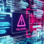 malware warning on a digital screen