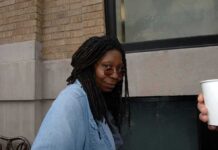 Whoopi’s Draft Bombshell – Key Step Misread Whoopi Goldberg outdoors in a denim jacket looking at the camera